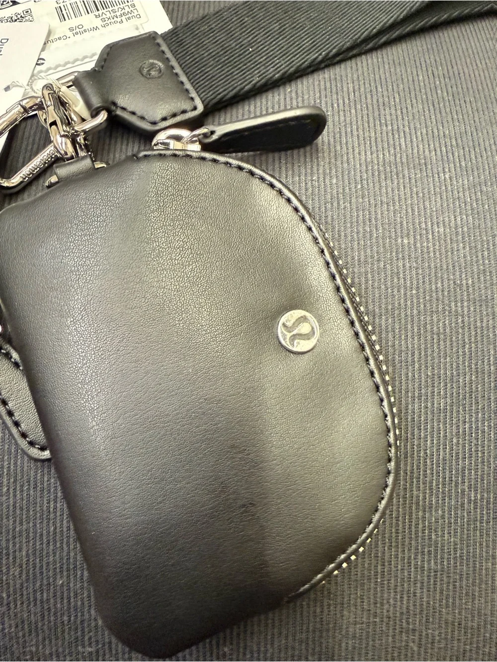 Lululemon Cactus Leather Dual Pouch Wristlet